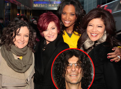 The Talk, Sara Gilbert, Sharon Osbourne, Aisha Tyler, Julie Chen, Howard Stern The Talk, Sara Gilbert, Sharon Osbourne, Aisha Tyler, Julie Chen, Howard Stern
